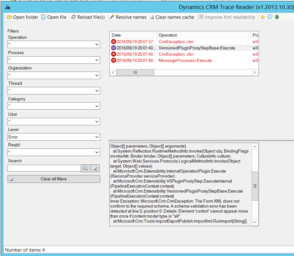 Diagnosing Error Messages on CRM OnPremise – The ReadyXRM Blog by Nick ...