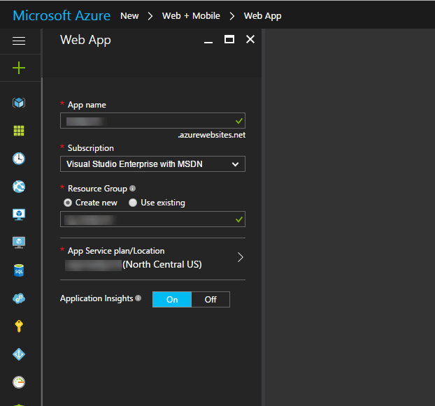 2-createwebapponazure