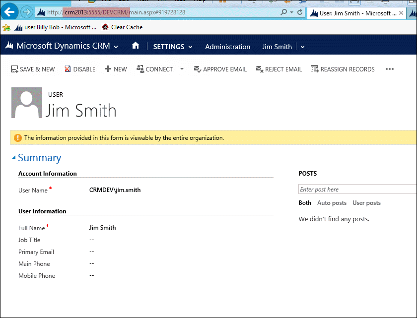 Setting the Default Org for Dynamics CRM – The ReadyXRM Blog by Nick ...