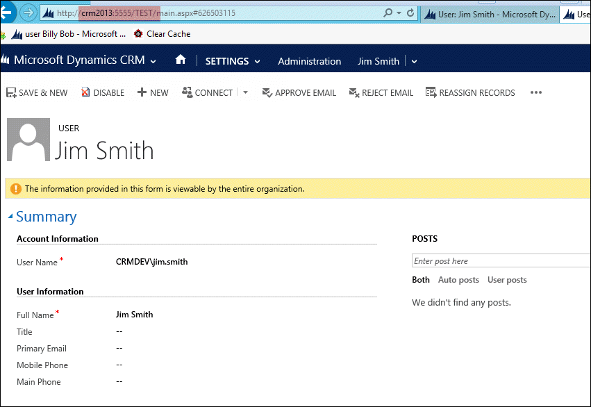 Setting the Default Org for Dynamics CRM – The ReadyXRM Blog by Nick ...