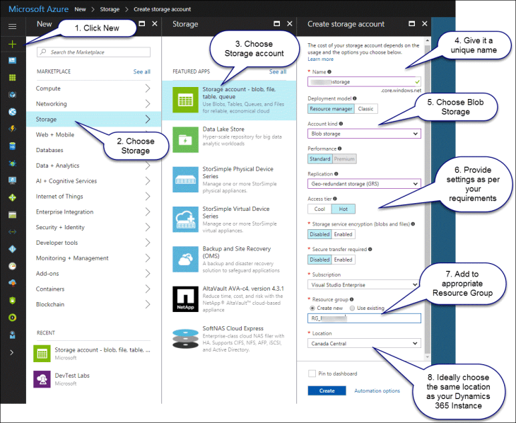 1.1AzureStorageSetup