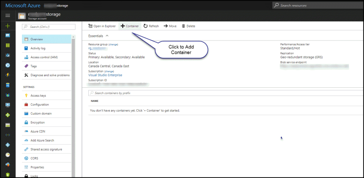 1.2AzureStorageSetupContainer