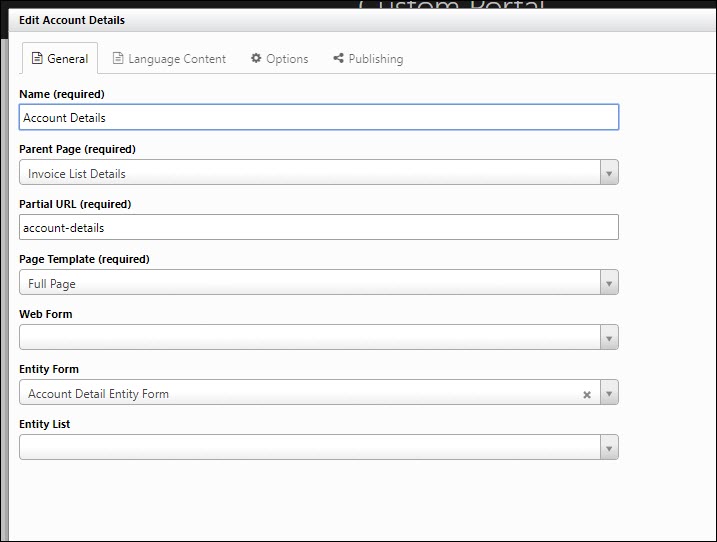 Creating a Drill Down Link on a Dynamics 365 Portal Entity Form – The ...