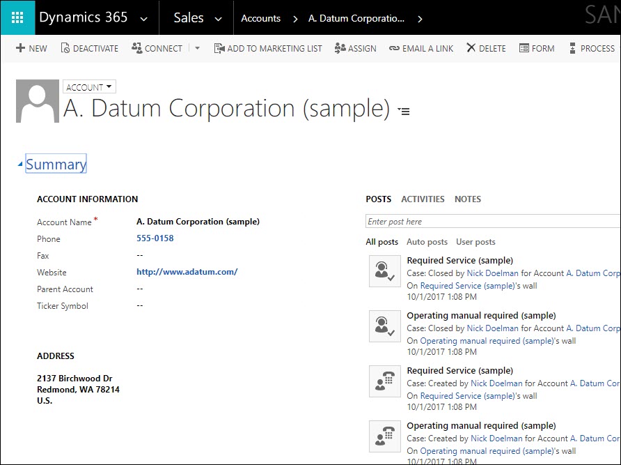Creating a Drill Down Link on a Dynamics 365 Portal Entity Form – The ...