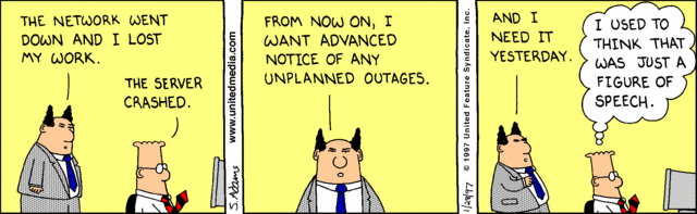 dilbert-downtime