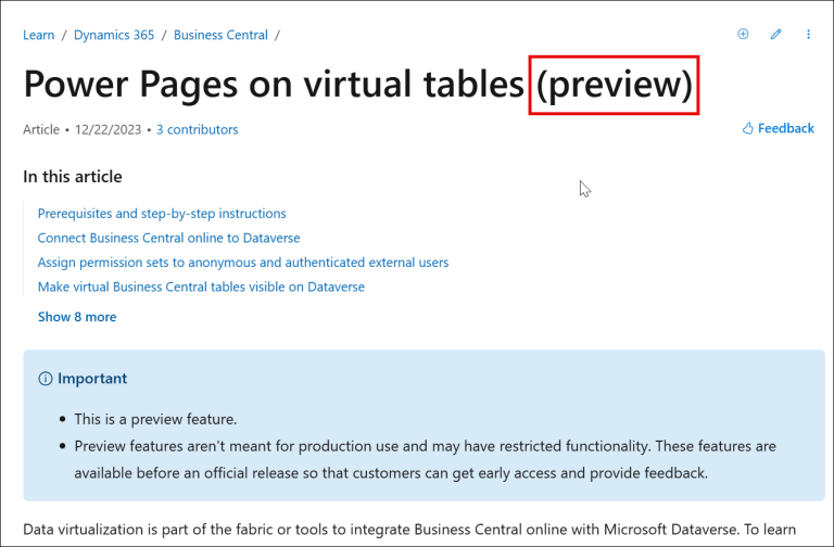 Extending Dynamics 365 Business Central to Power Pages – The ReadyXRM ...