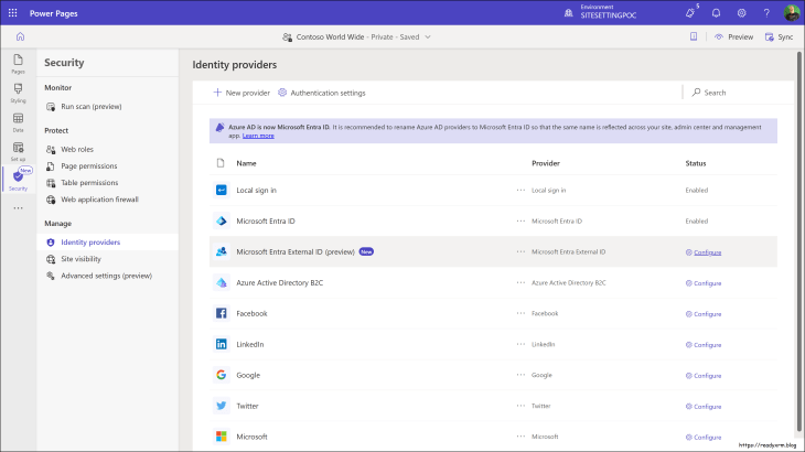 Power Pages: Configure Entra External ID – The ReadyXRM Blog by Nick ...