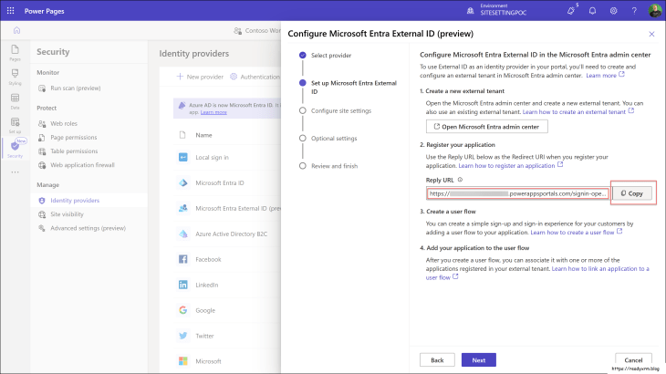 Power Pages: Configure Entra External ID – The ReadyXRM Blog by Nick ...