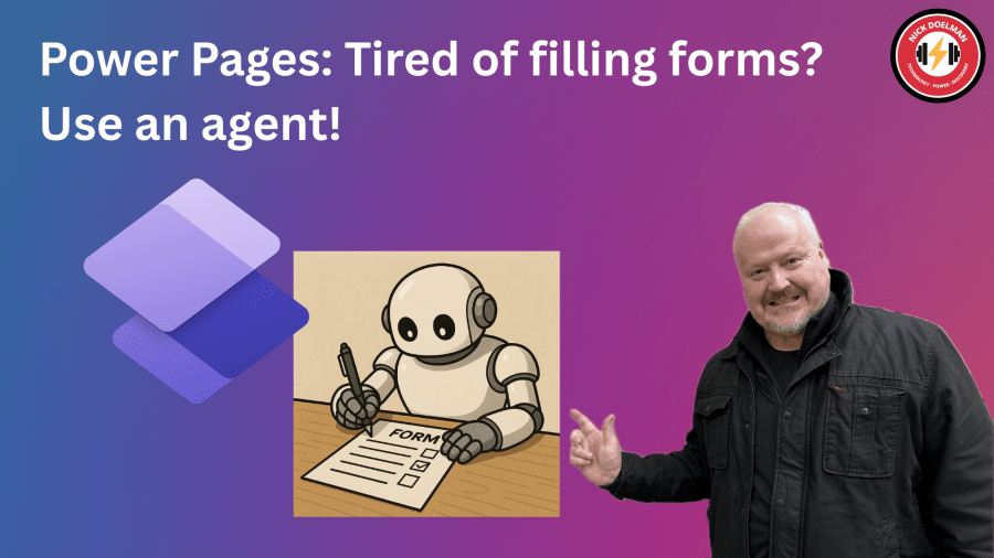 Power Pages: Tired of filling forms? Use an&nbsp;agent!