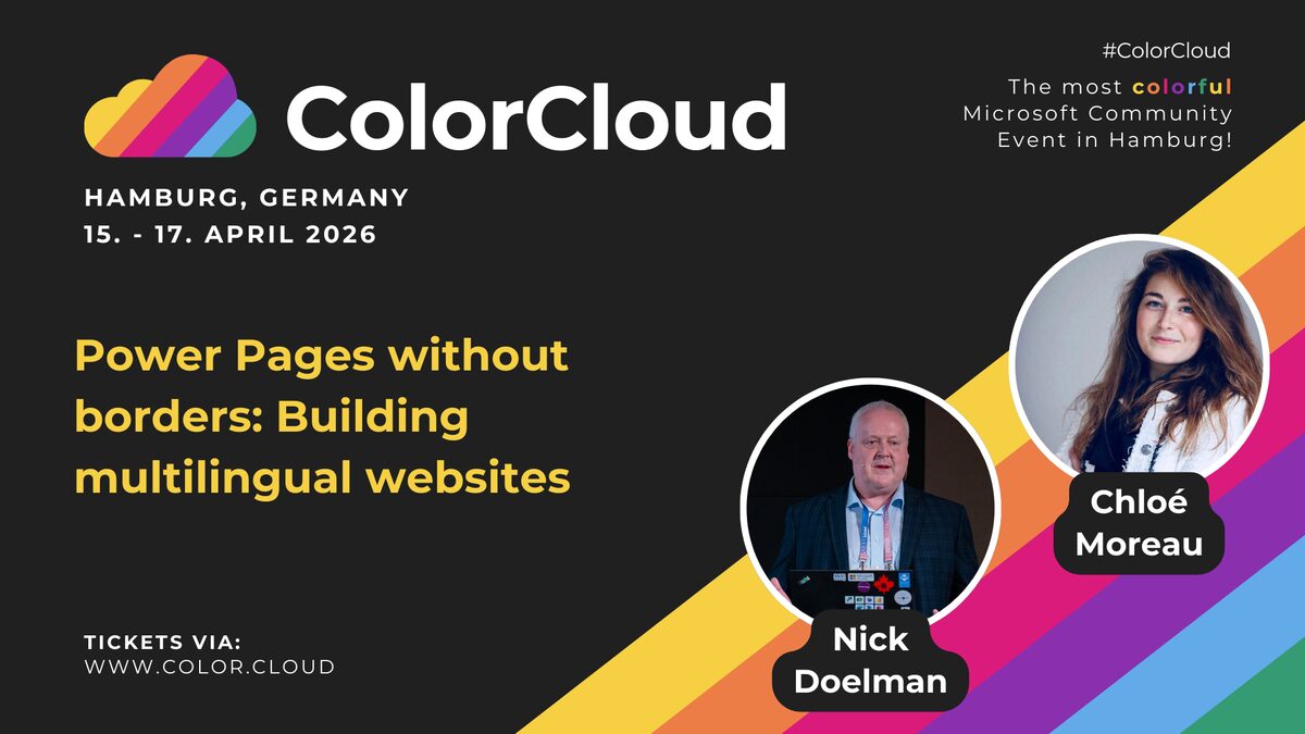 Presenting at ColorCloud in Hamburg
